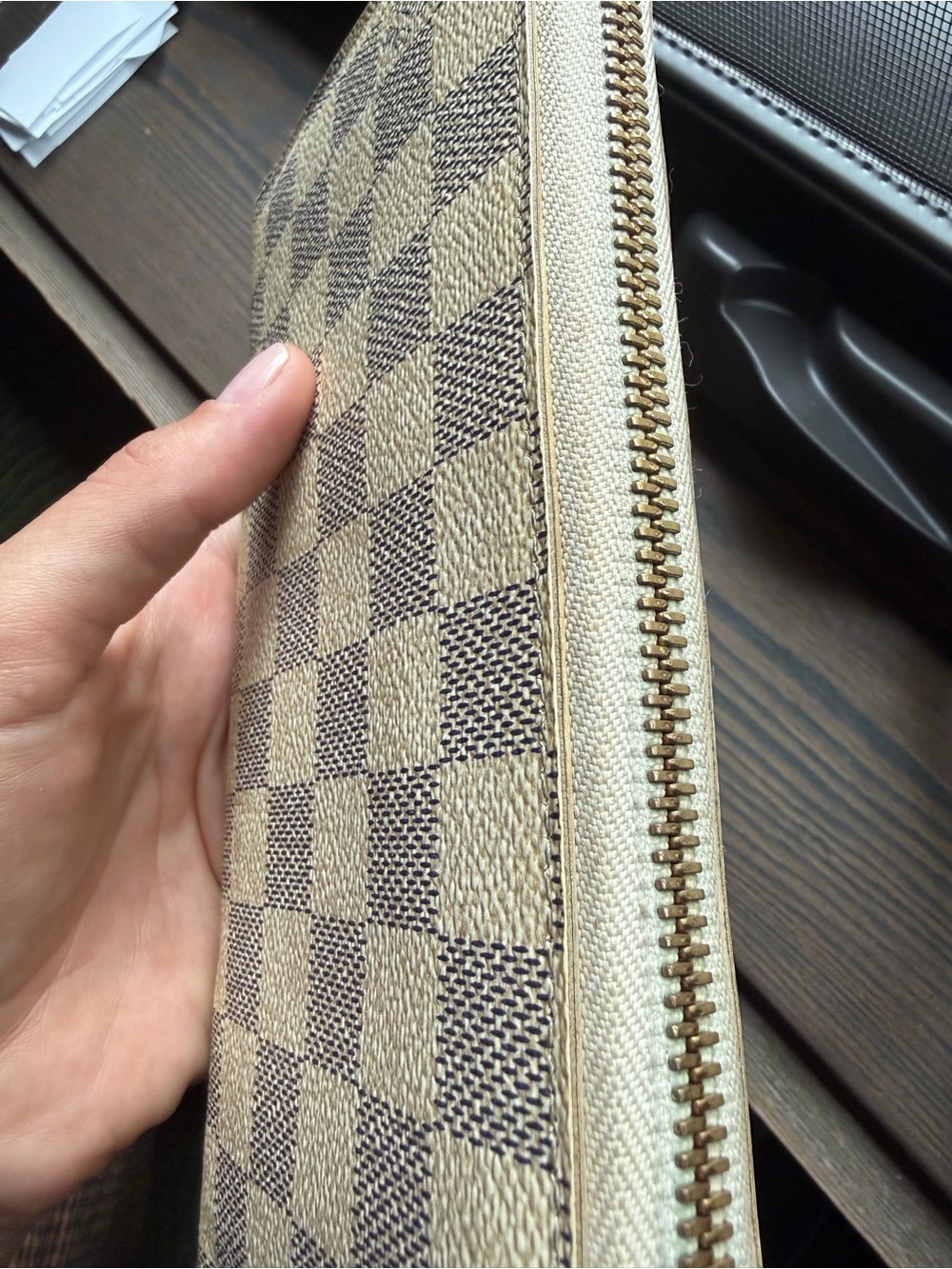 Louis Vuitton Damier Azur Wallet Hot Air Balloon - Picture 12 of 12